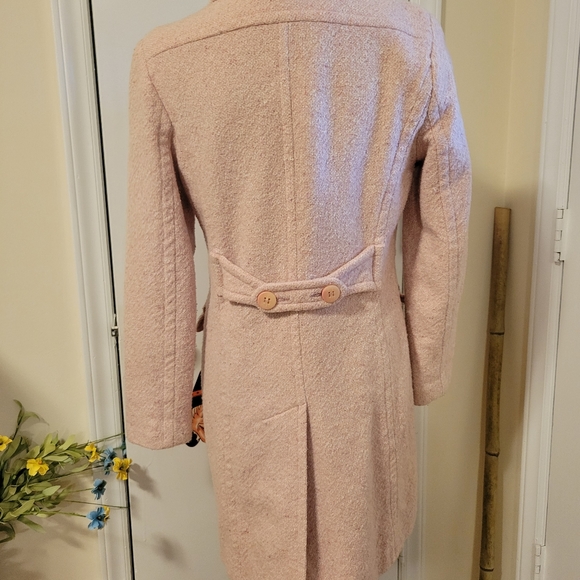 LAST CHANCE Izzi Collections Light Pink longcoat - Picture 6 of 13